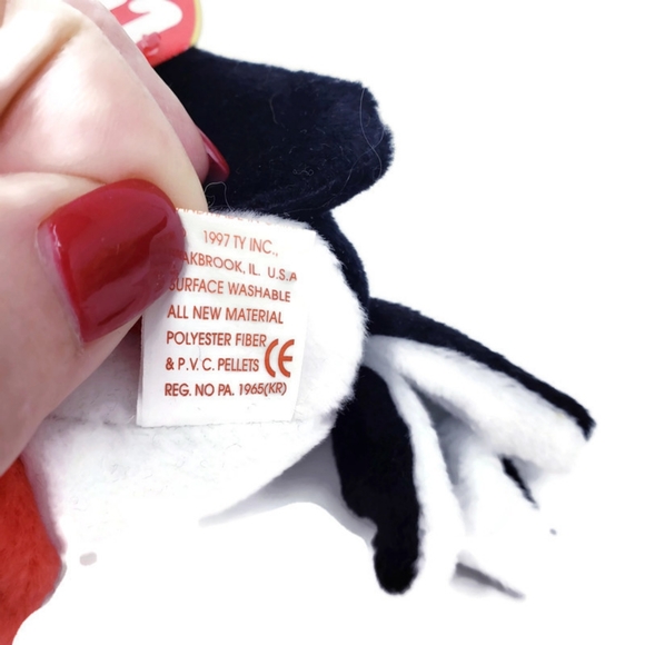 Collectable 1997 Beanie Babies Collection "Puffer" - Picture 6 of 6